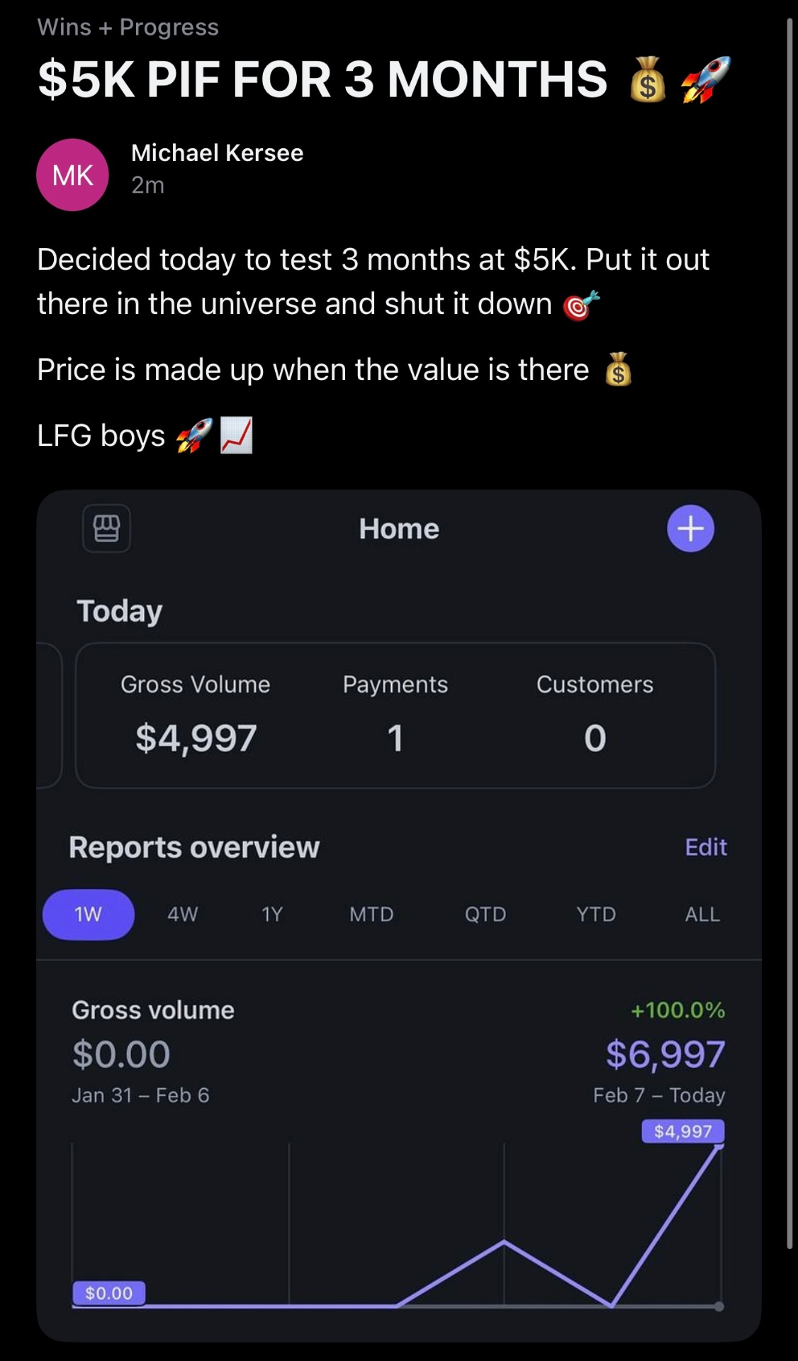 $5K paid in full